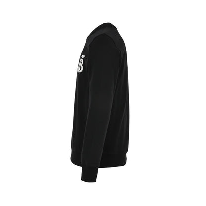 Burberry classic TB letter laminated round neck sweatshirt