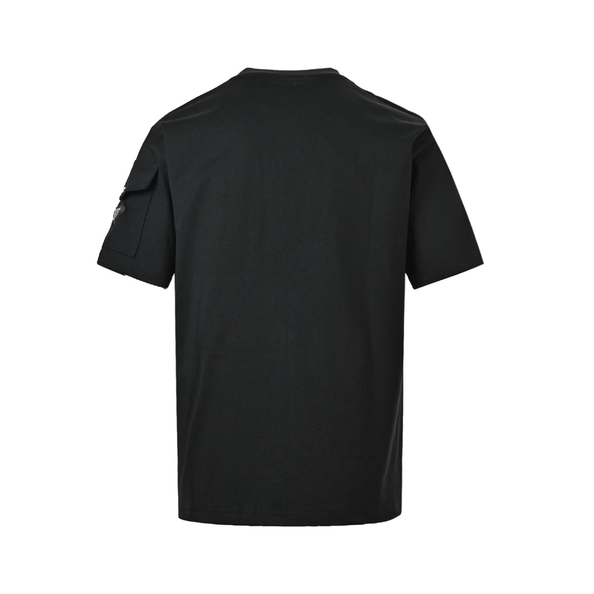 Prada laminated letter sleeve pocket triangle logo short sleeves