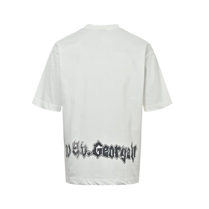 Balenciaga art print short sleeves
