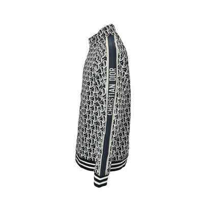 Dior all-over jacquard side webbing suit jacket