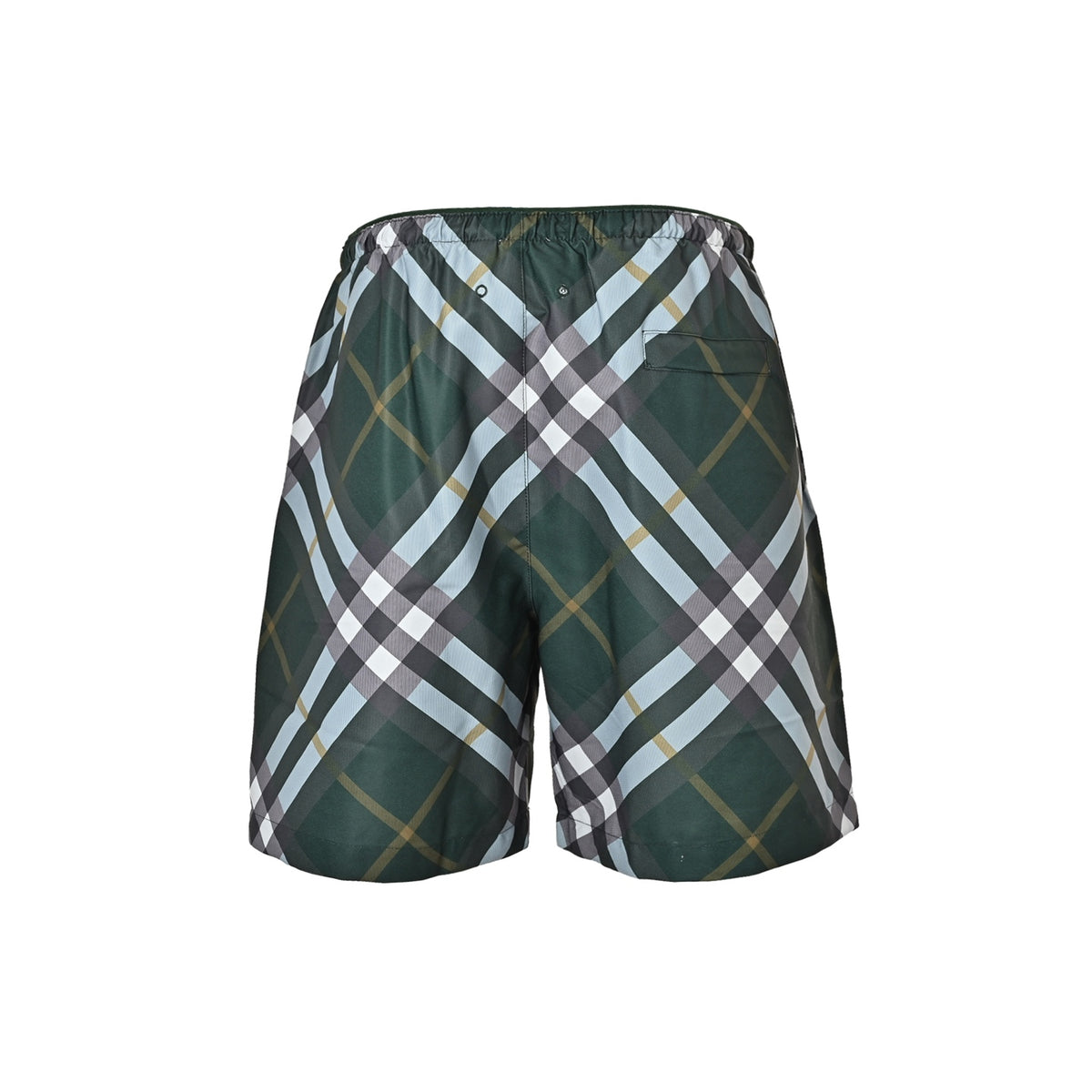 Burberry diagonal mesh-lined beach shorts