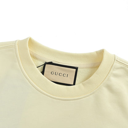 Gucci fun cartoon print crew neck sweatshirt