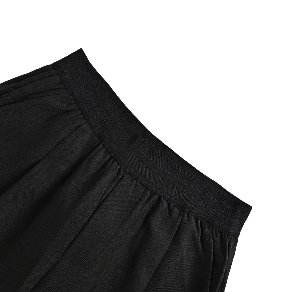 We11 Done badge logo trousers wide leg trousers