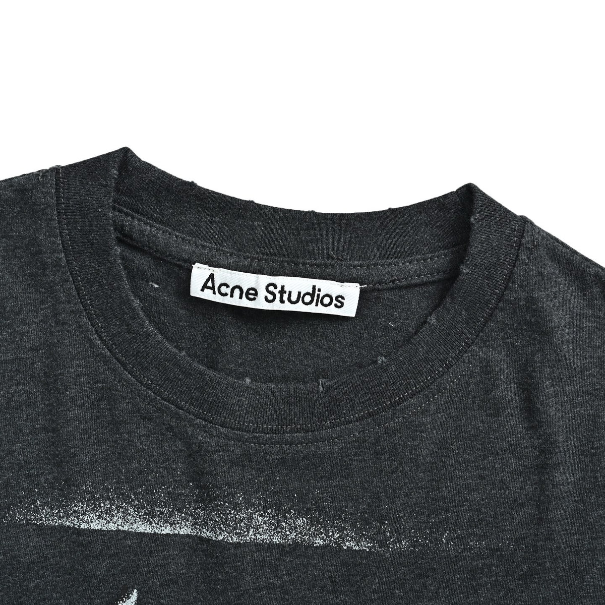Acne Studios 26ss Gothic spray letter short sleeves