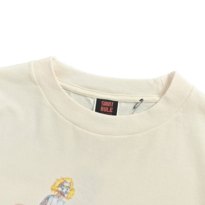 SAINT MICHAEL Mechanical Monroe printed short sleeves