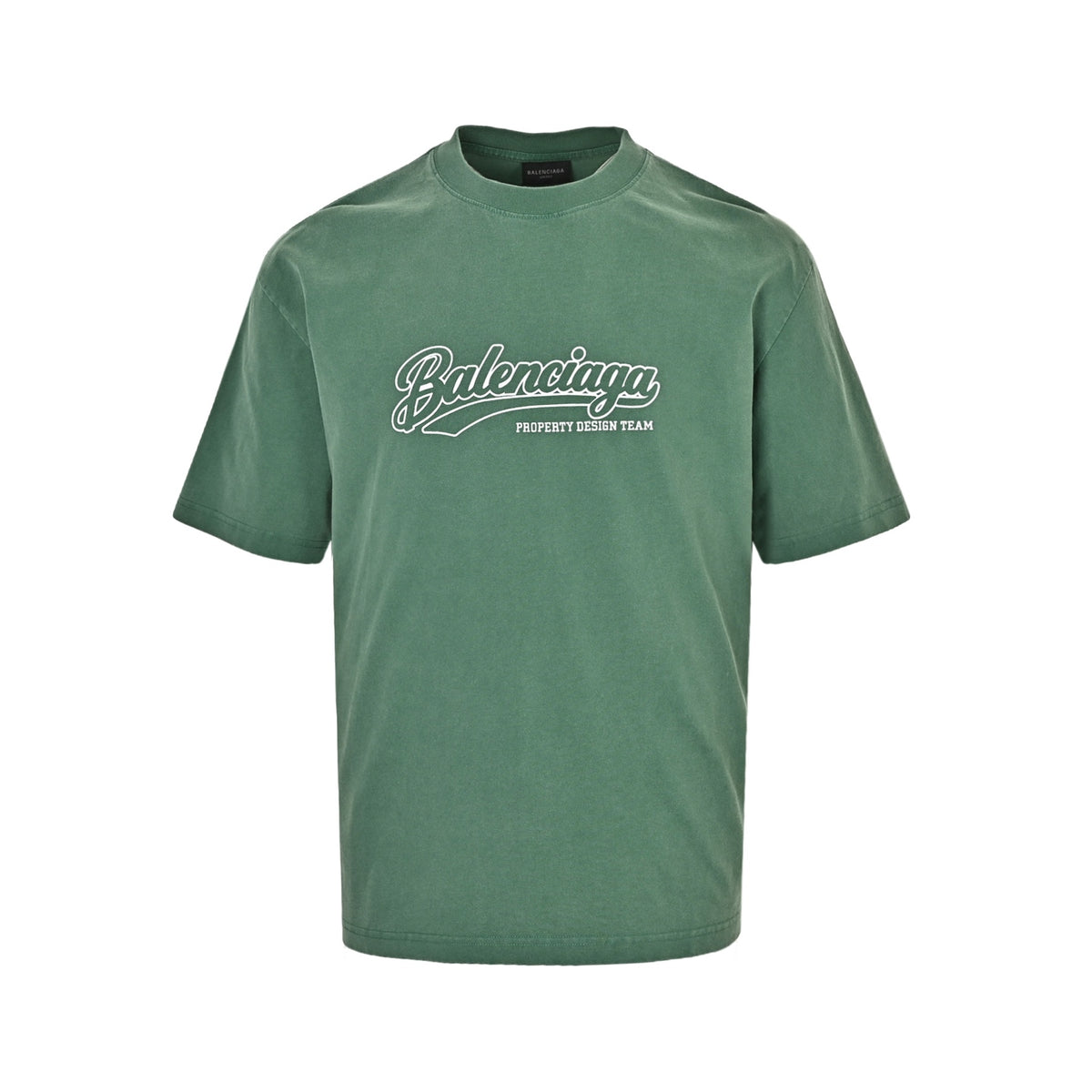 Balenciaga/Balanciaga Designer Limited Washed Distressed Short Sleeves