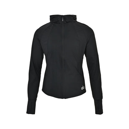 ALO Women's Slim Yoga Lightweight Outdoor Sun Protection Jacket