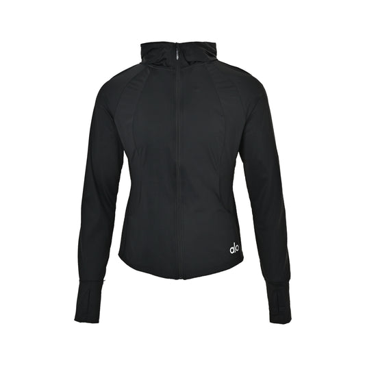 ALO Women's Slim Yoga Lightweight Outdoor Sun Protection Jacket