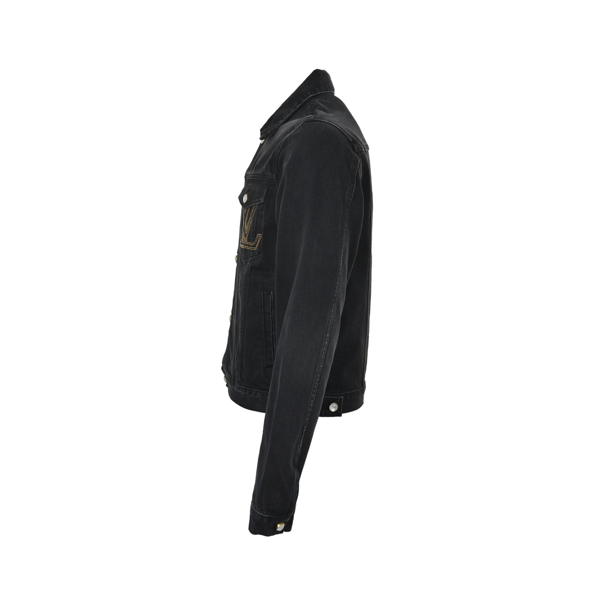 Louis Vuitton 24Fw embroidered logo denim jacket