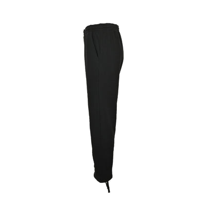 Prada 25Fw cotton drawstring straight casual trousers with cloth label