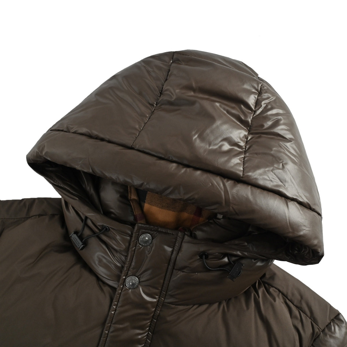 Burberry 25Fw embroidered letter armband down jacket