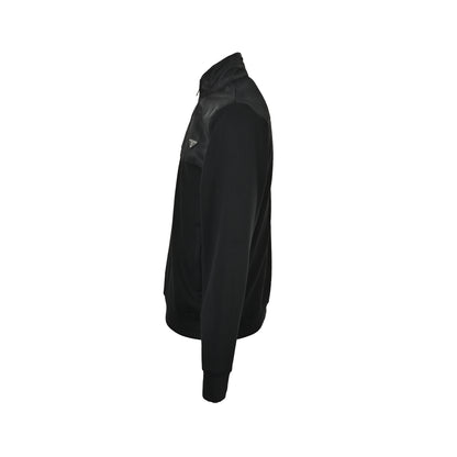 Prada Re-Nylon nylon half-zip patchwork jacket