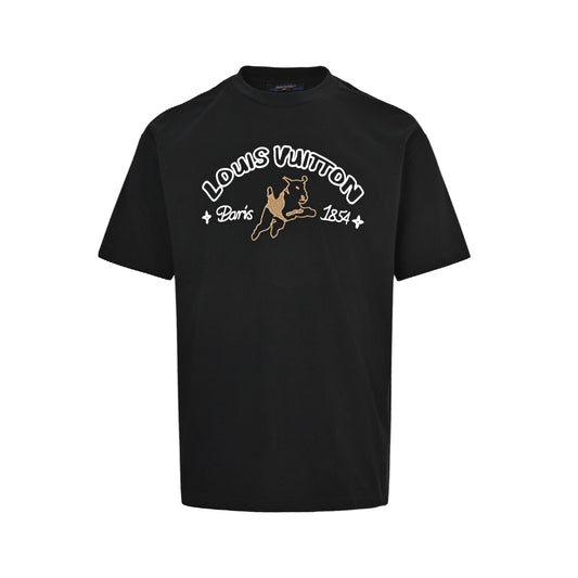 Louis Vuitton Tyler joint bulldog short sleeves