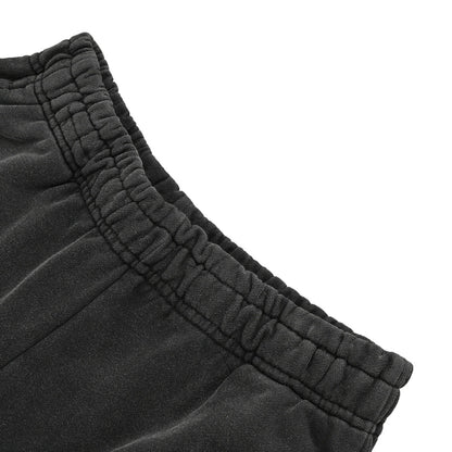 Balenciaga/Balanciaga 24ss double ring flame washed shorts
