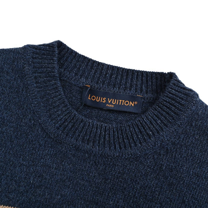 Louis Vuitton puppy jacquard crew neck sweater