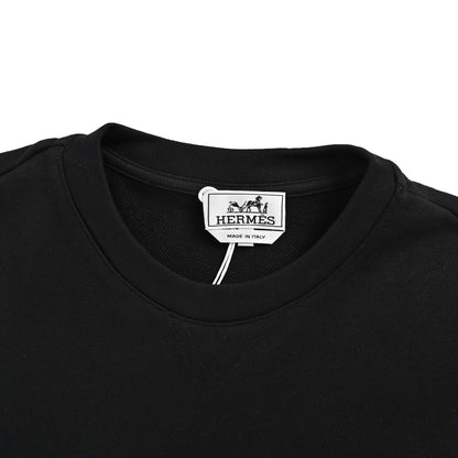 HERNES/Hermès embroidered patch C.D.S short sleeves