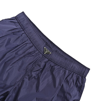 Prada nylon shorts with triangle waistband