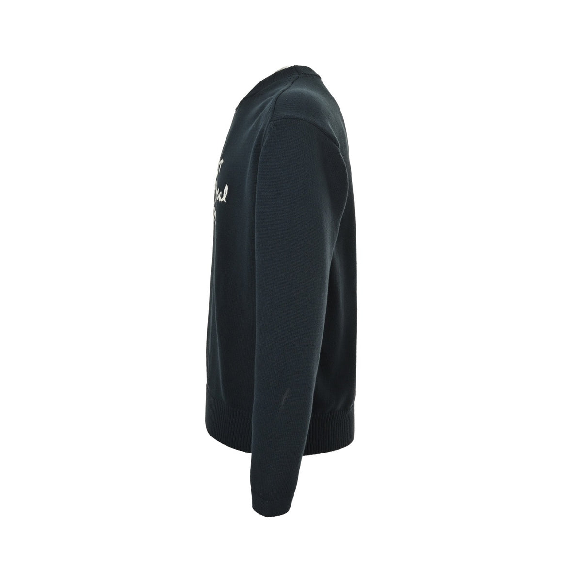 Dior 25Fw letter embroidered crew neck sweater