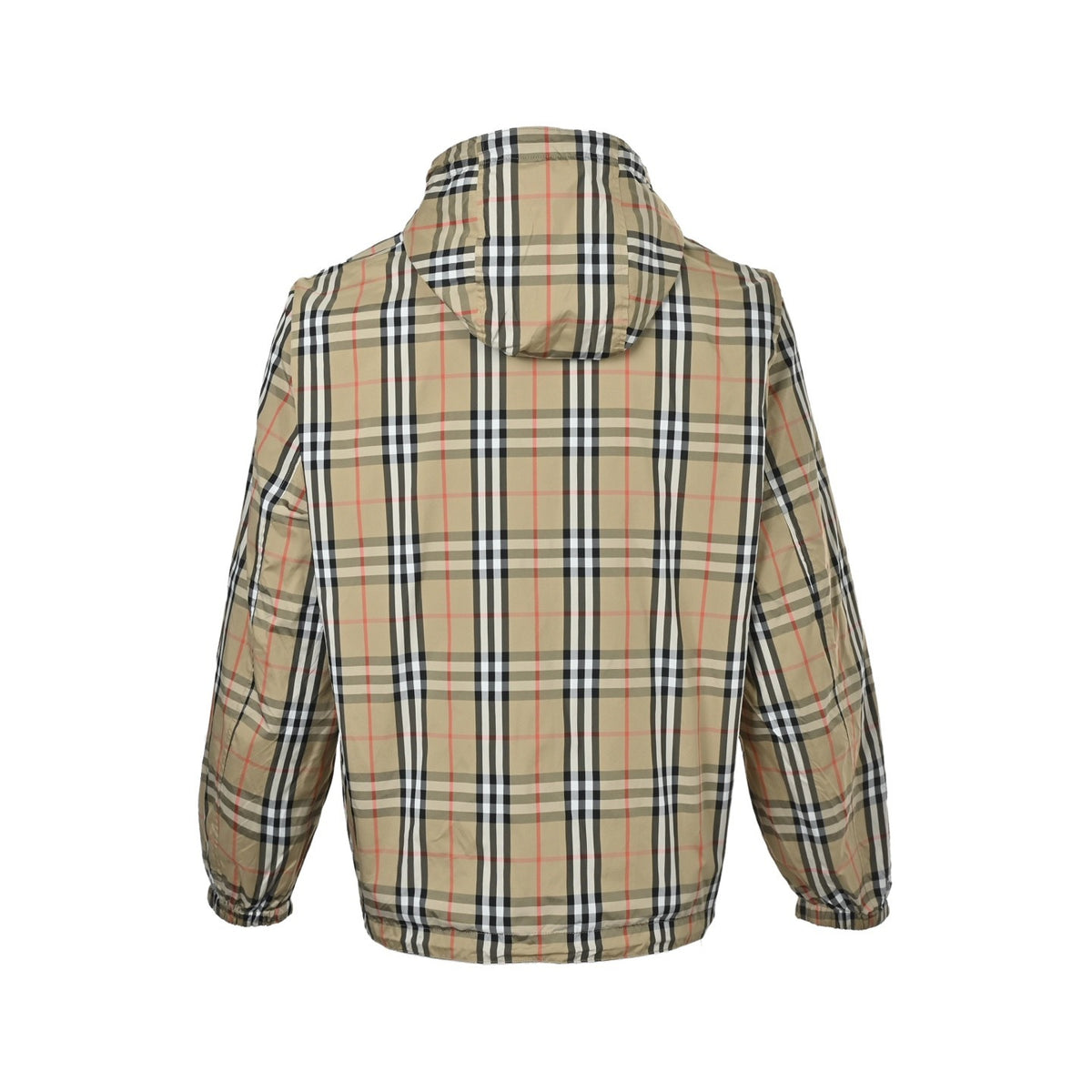 Burberry 25Fw War Horse Round Label Plaid Reversible Jacket