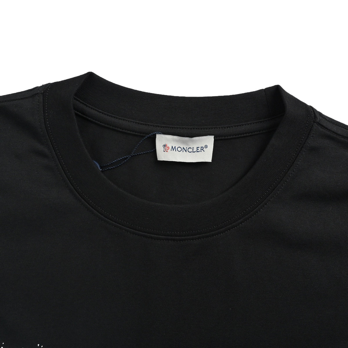 Moncler/Mask 26ss inkjet letter printed short sleeves