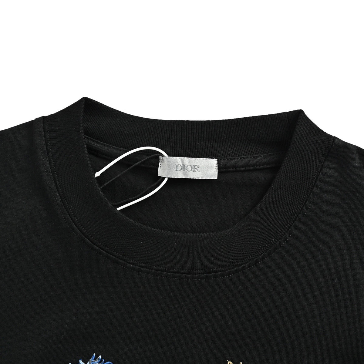 Dior 26ss Bee Crown Heavy Industry Embroidered Short Sleeve