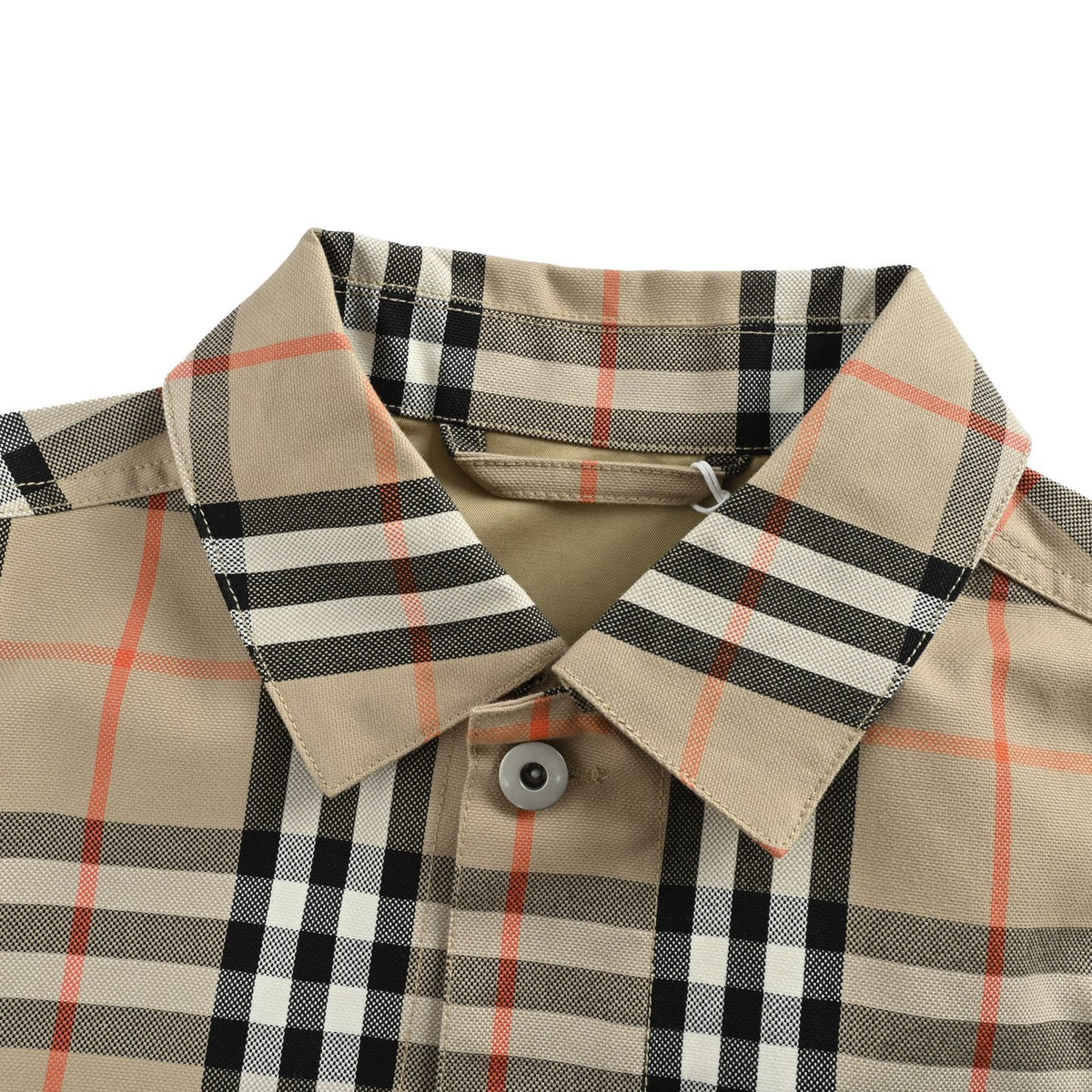 Burberry plaid jacket