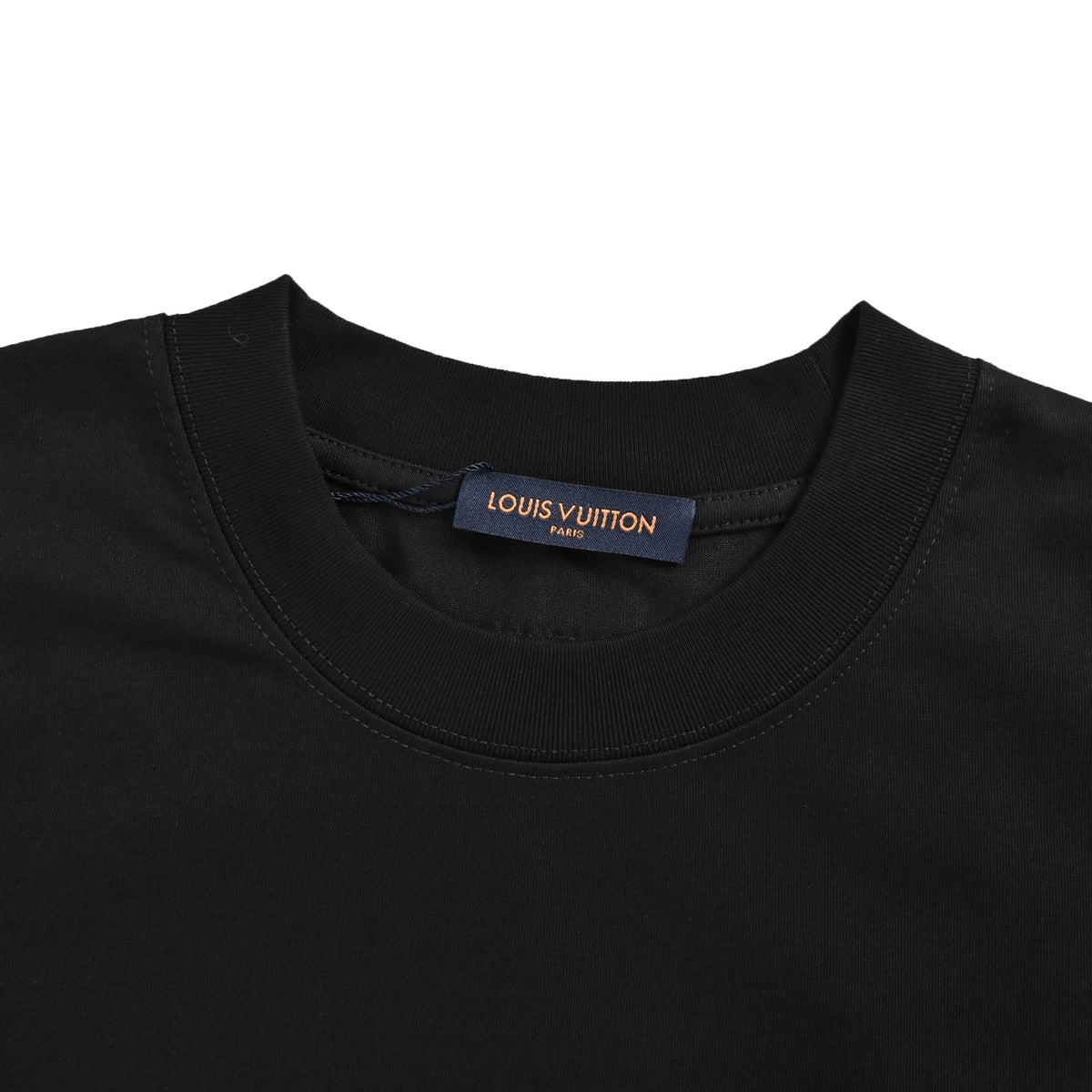 Louis Vuitton colorful logo embroidered short sleeves