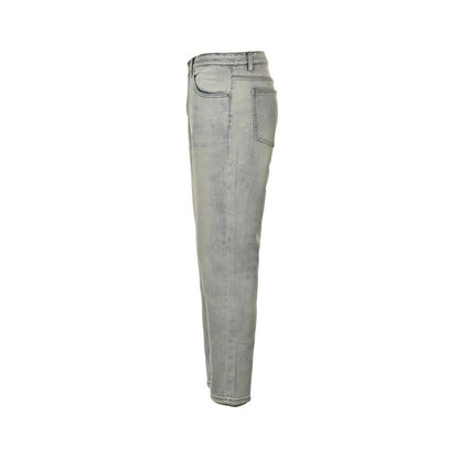Burberry back pocket hollow war horse jeans