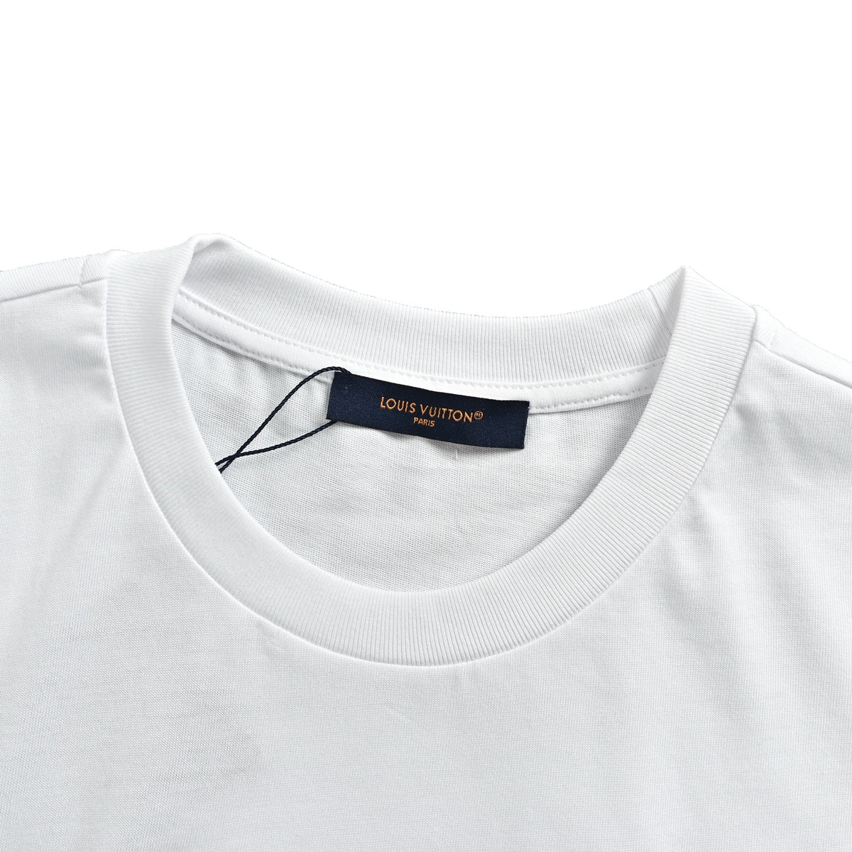 Louis Vuitton gold flower signature embroidered short sleeves