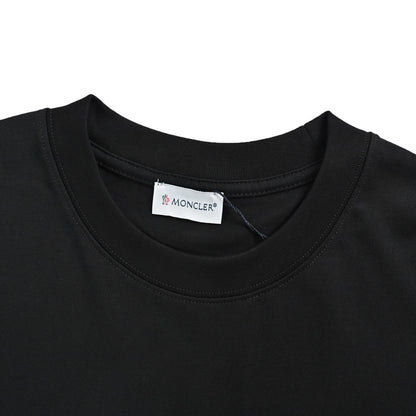 Moncler/Mask 25ss letter logo embroidered short sleeves