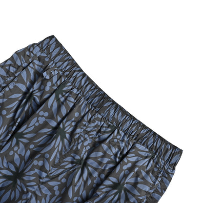 Prada floral digital print nylon shorts