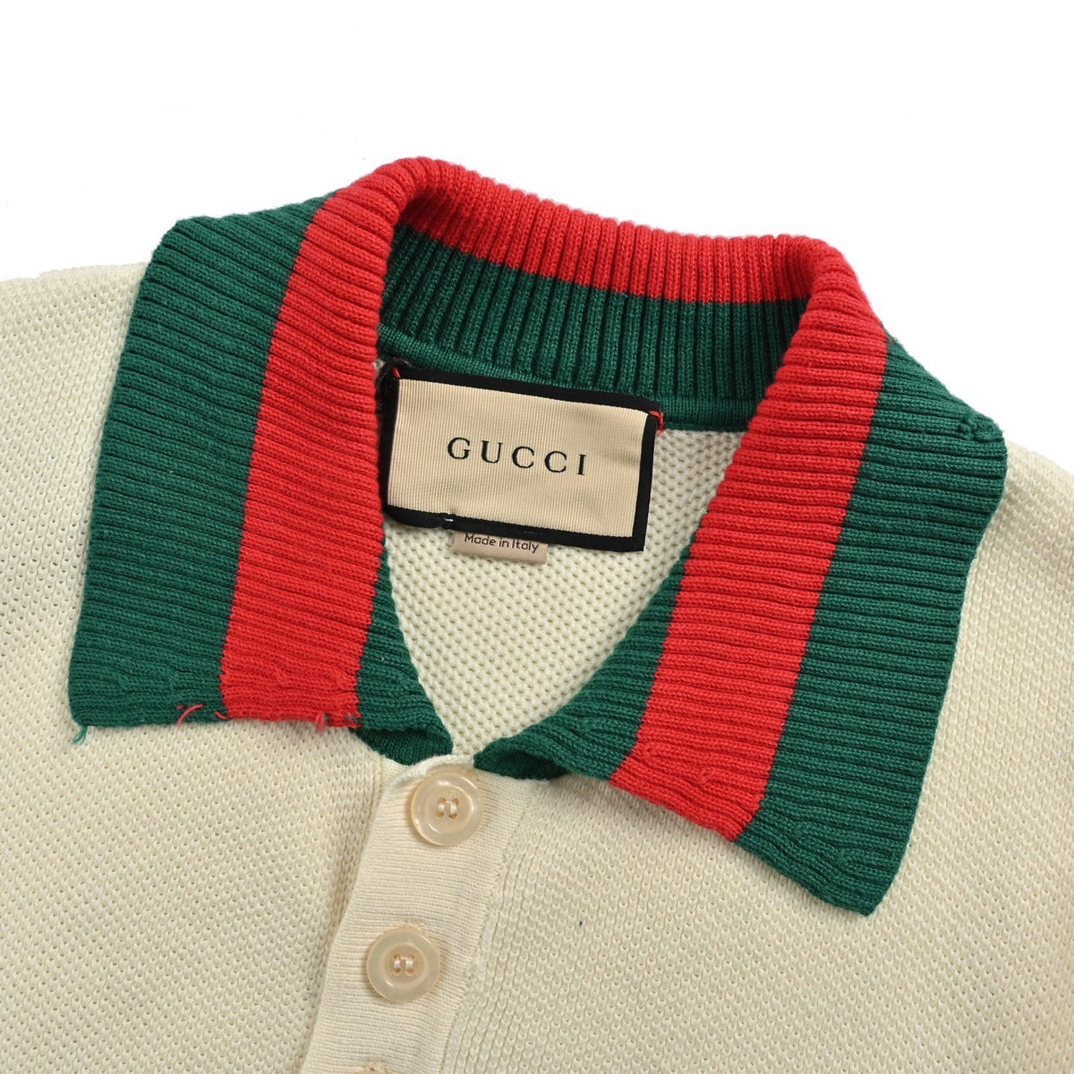 Gucci Double G embroidery stitching Polo knitted short sleeves on the chest