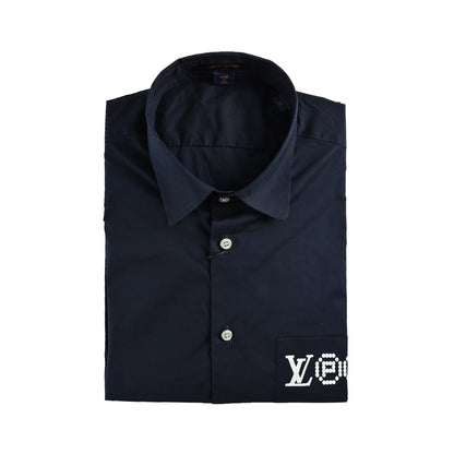 Louis Vuitton 25Fw Nigo printed shirt