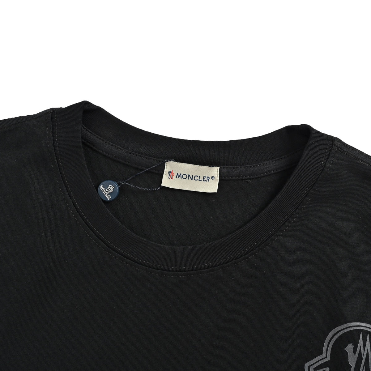 Moncler/Mask 26ss chest logo short sleeves