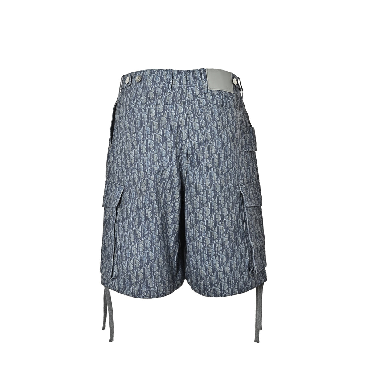 Dior cotton presbyopic twill printed pocket cargo shorts