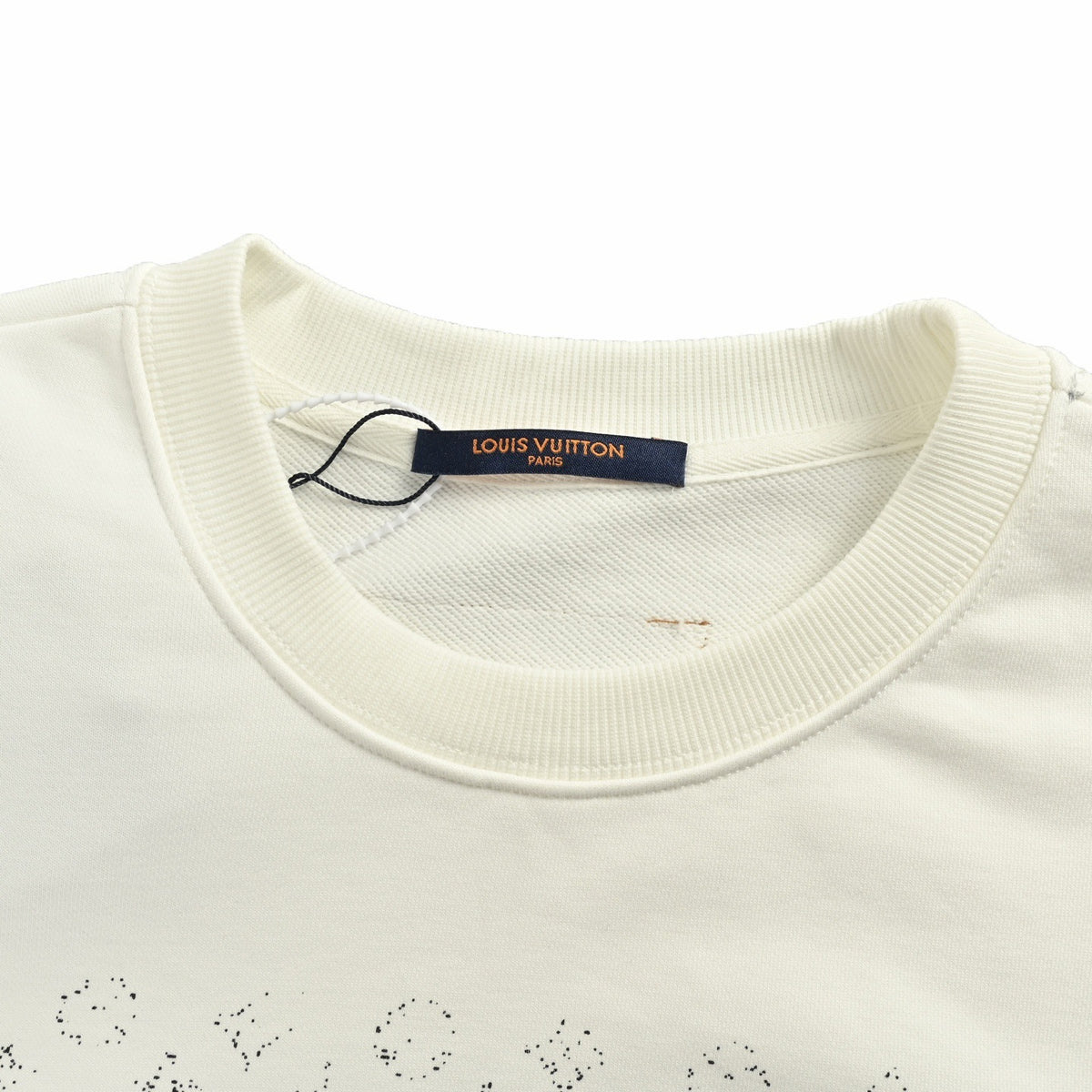 Louis Vuitton 25Fw presbyopic gradient print crew neck sweatshirt