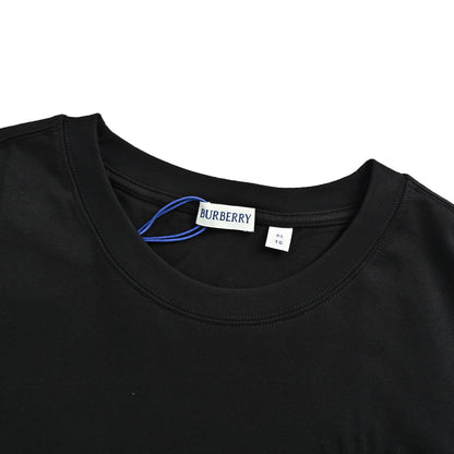 Burberry 26ss sun logo embroidered short sleeves
