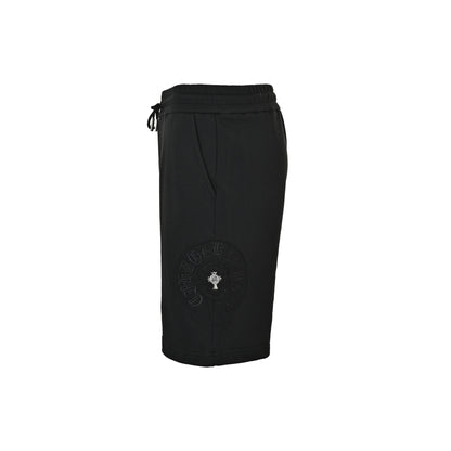Chrome Hearts/Chrome Heart patchwork horseshoe embroidered shorts