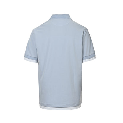 Prada fake two-piece Polo short sleeves with cloth label