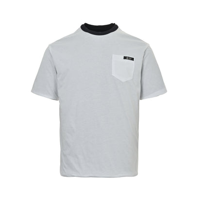 Prada pocket logo contrast double-sided short sleeves