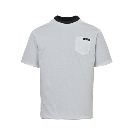 Prada pocket logo contrast double-sided short sleeves
