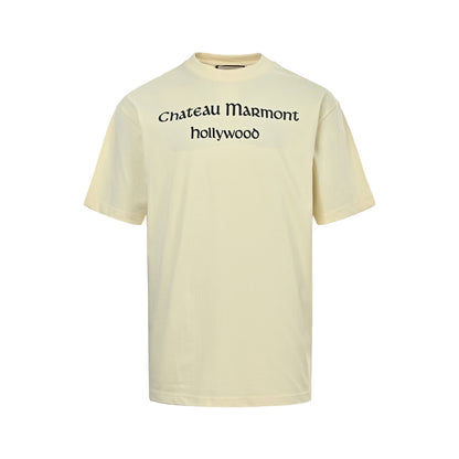 Gucci floral letter print short sleeves
