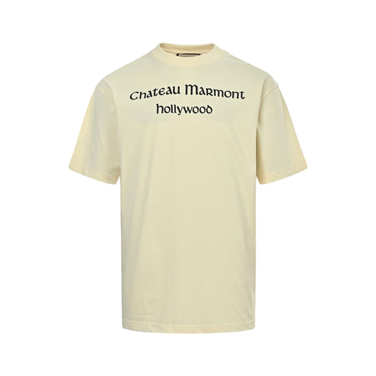 Gucci floral letter print short sleeves