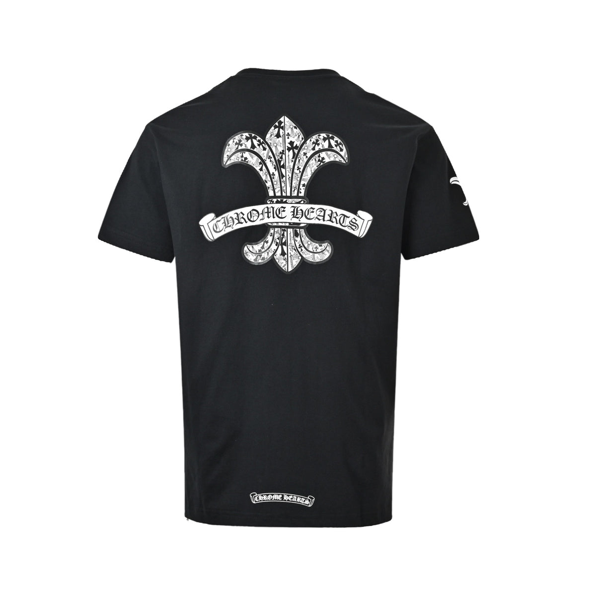 CHROME HEARTS/Chrome Heart Mottled Sanskrit Iris Print Short Sleeves
