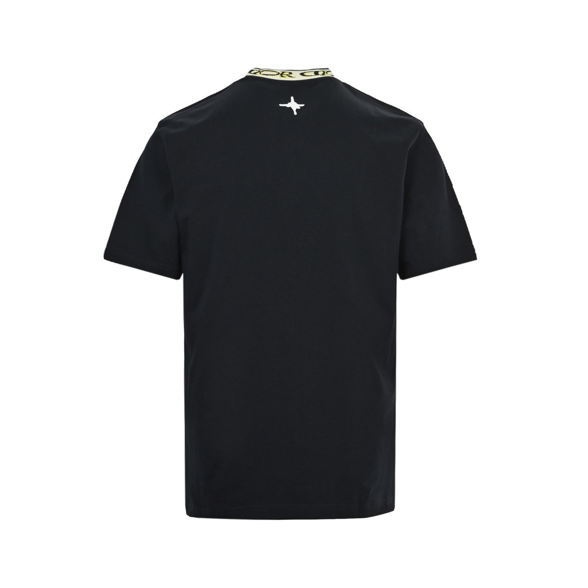 Dior 25ss neck letter jacquard web short sleeves