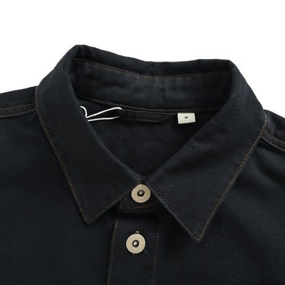 Burberry 25ss shield lapel denim shirt jacket
