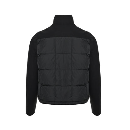 Moncler/Multiple Quilted Double Pocket Knitted Patchwork Down Jacket