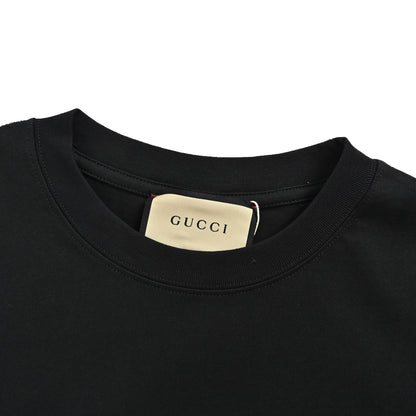 Gucci gradient belt printed short sleeves