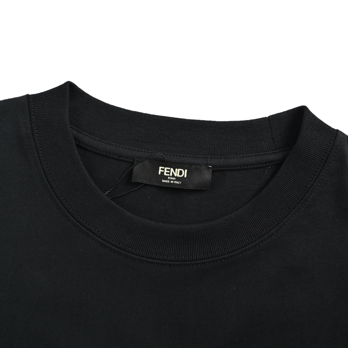 Fendi 26ss FF letter logo printed short sleeves