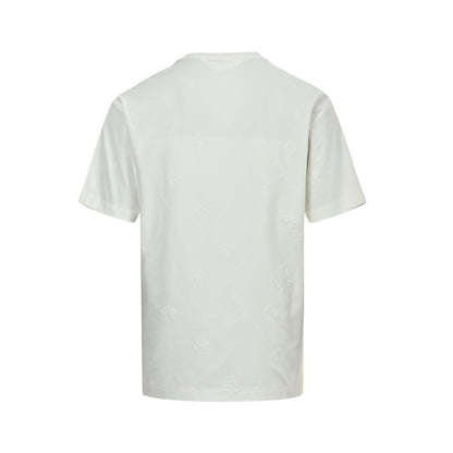 GIVENCHY 26ss all-over presbyopia jacquard short sleeves